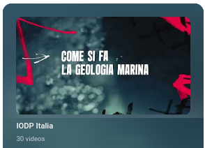 COME SI FA LA GEOLOGIA MARINA  -  Una serie di video pillole